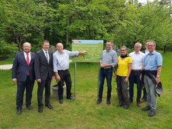 Einweihung des Bienenlehrpfades in Ehingen