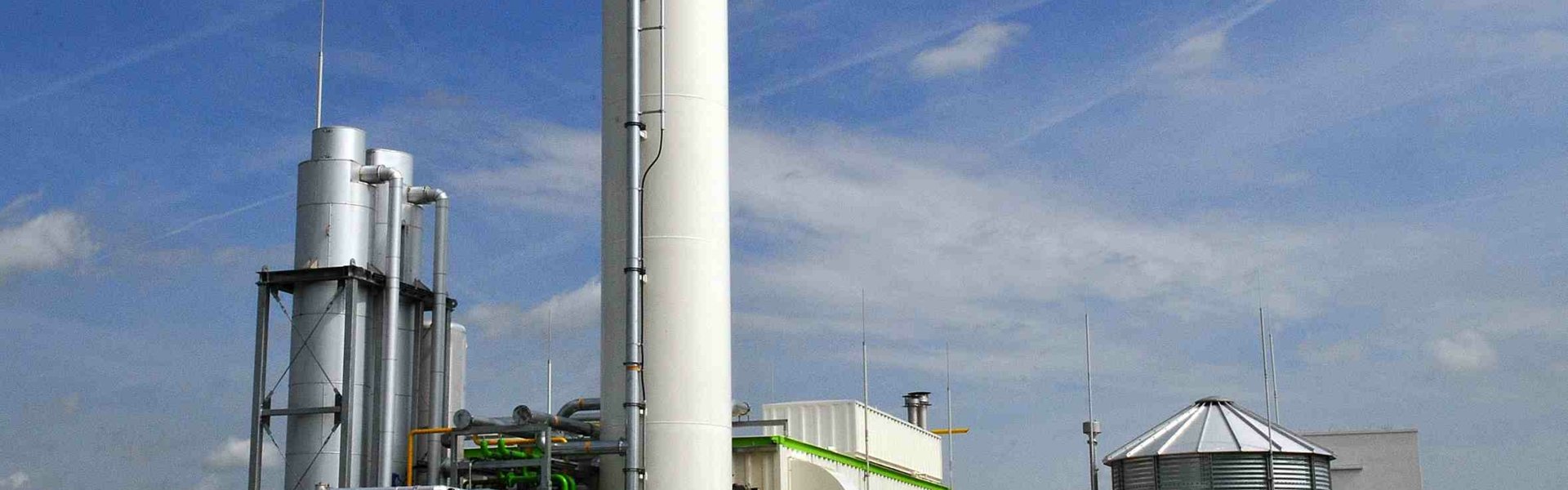 Biogasanlage der Erdgas Südwest in Riedlingen