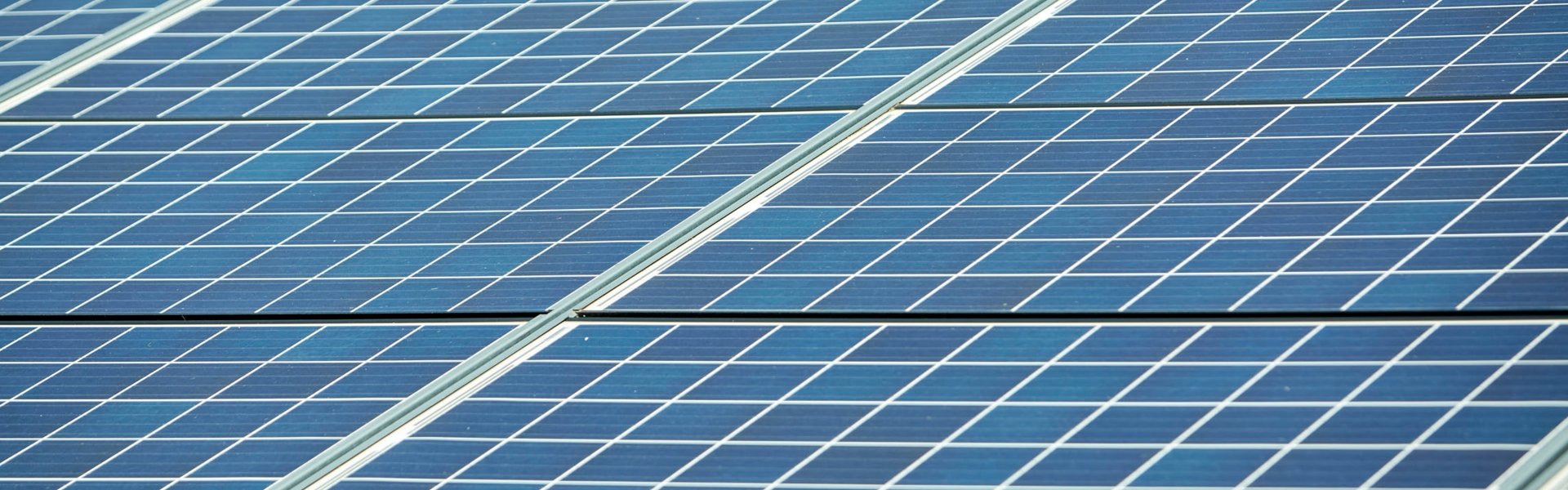 Solarmodule des Solarparks in Malsch