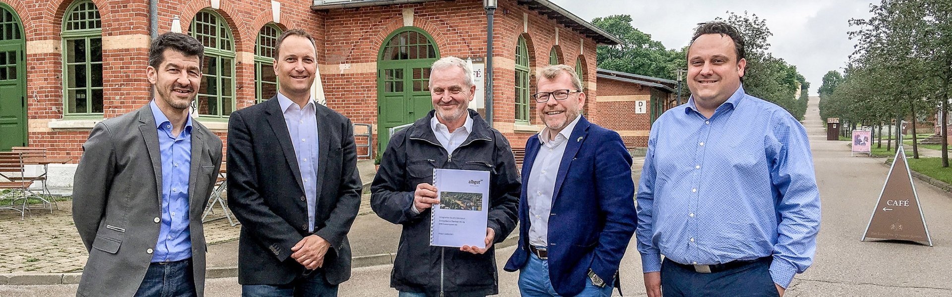 Großprojekt Altes Lager in Münsingen: Franz Tress mit dem energetischen Quartierskonzept der Erdgas Südwest GmbH